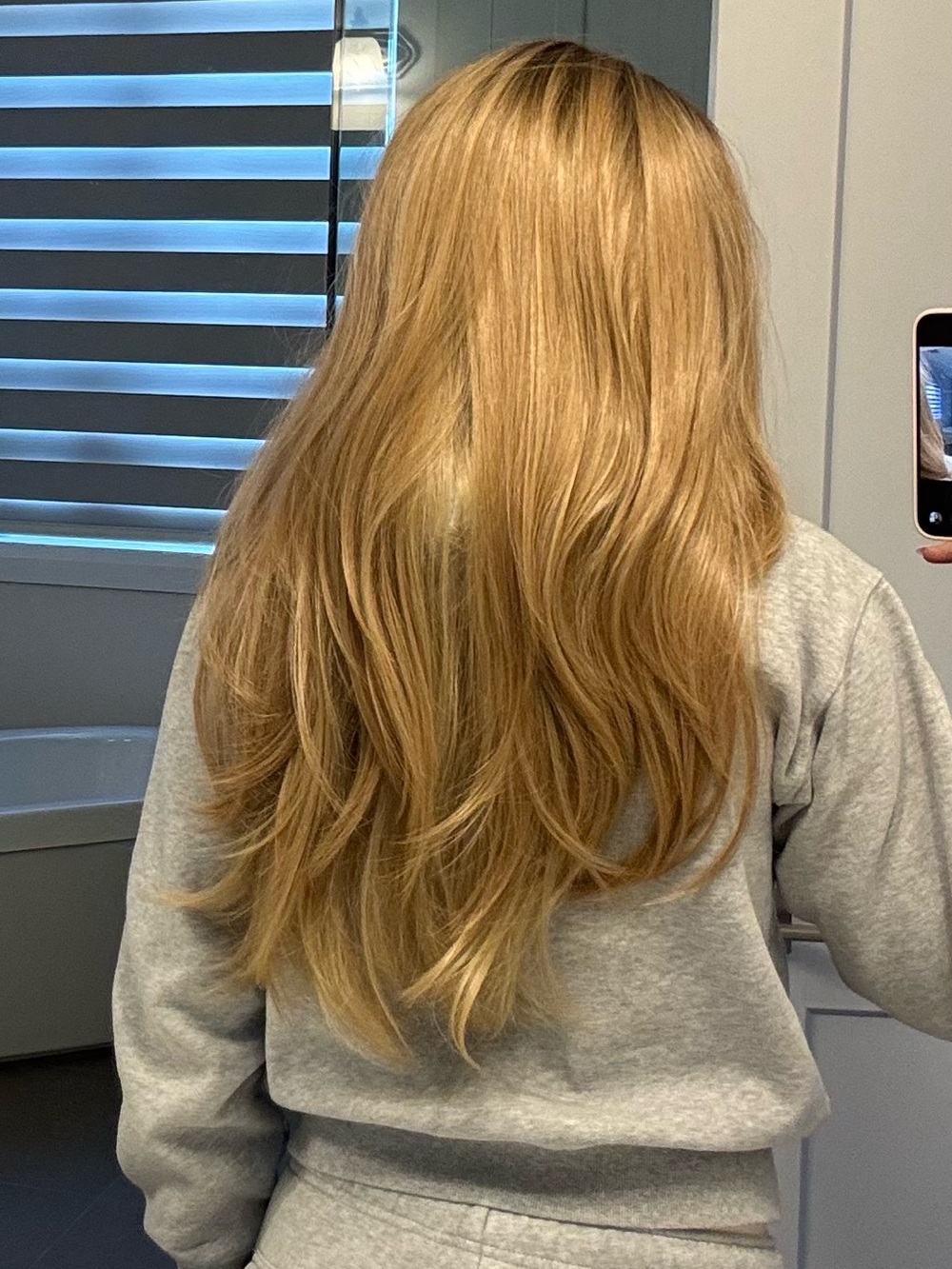 Wig in Honey Blonde long Glam Vigor